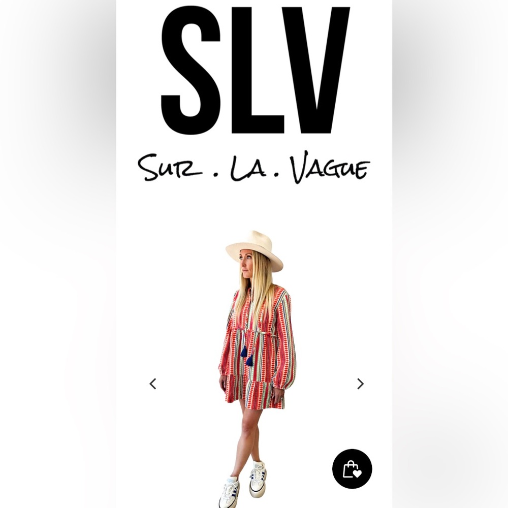 Sur La Vague Tangerine Anywhere Mini Dress - Picture 2 of 10